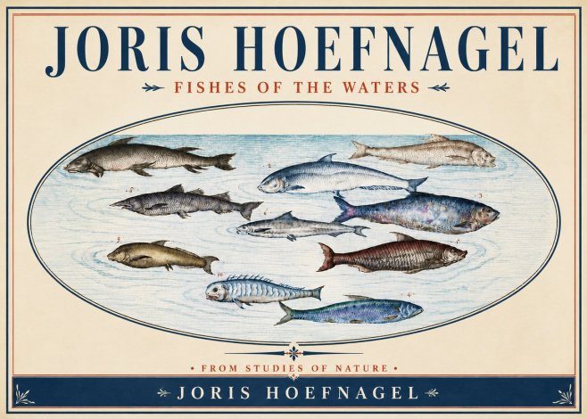 Joris Hoefnagel Fishes of the Waters II No4 - Póster