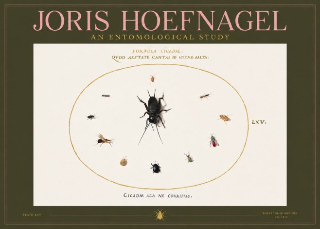 Joris Hoefnagel Formica Cicadae No2 - Póster