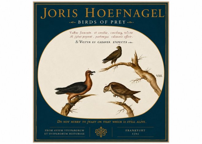 Joris Hoefnagel Birds of Prey No4 - Póster