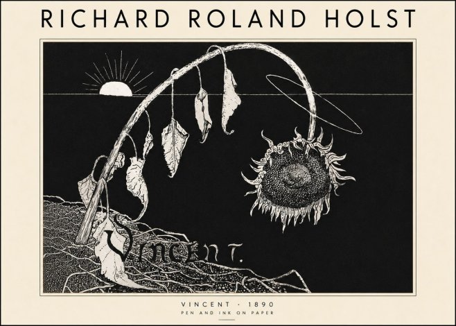 Richard Roland Holst Vincent No5 - Póster
