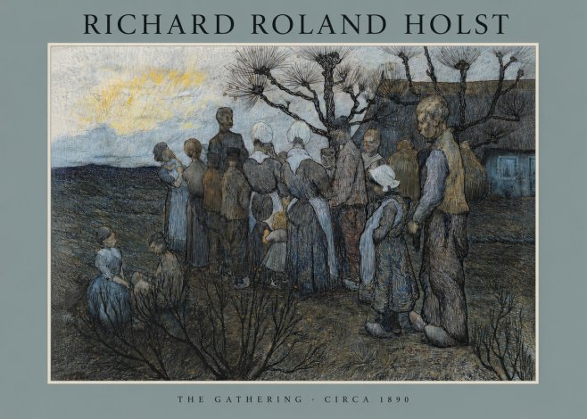 Richard Roland Holst The Gathering No2 - Póster