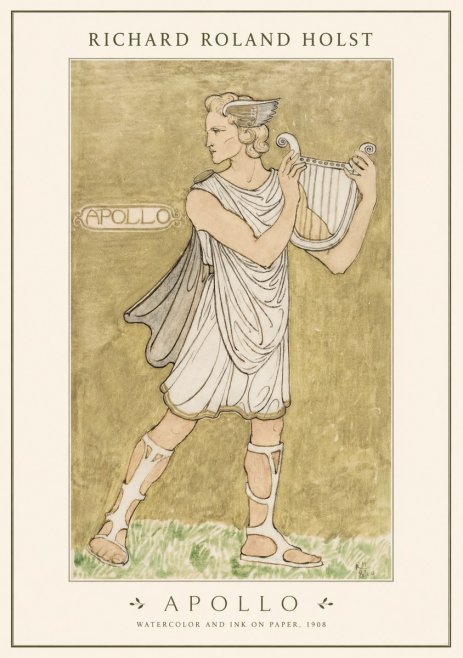 Richard Roland Holst Apollo No1 - Póster