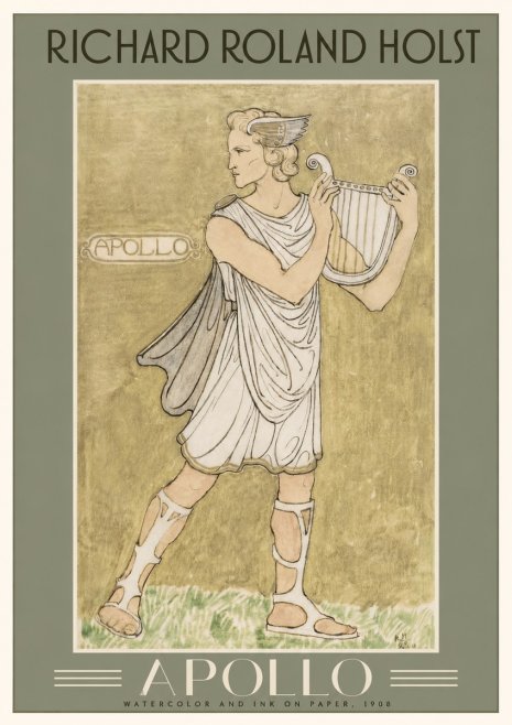 Richard Roland Holst Apollo No2 - Póster