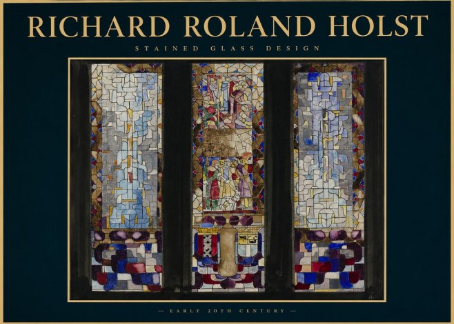 Richard Roland Holst Stained Glass Design No2 - Póster