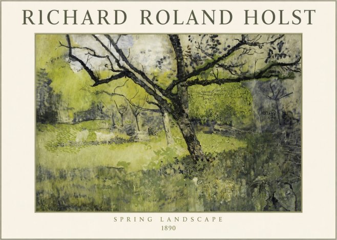 Richard Roland Holst Spring Landscape No1 - Póster
