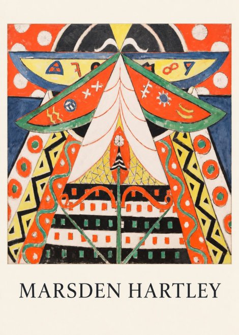 Marsden Hartley Painting No. 5 No6 - Póster