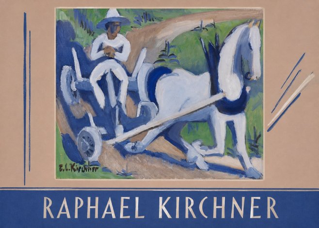 Raphael Kirchner Horse and Cart No2 - Póster