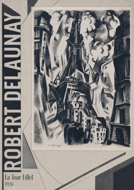 Robert Delaunay La Tour Eiffel No2 - Póster