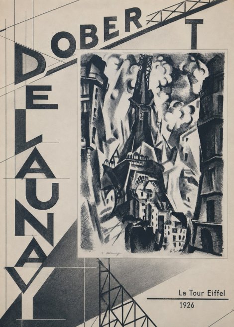 Robert Delaunay La Tour Eiffel No5 - Póster