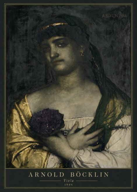 Arnold Böcklin Viola No3 - Póster