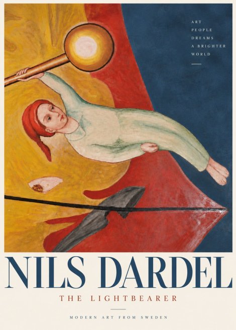 Nils Dardel The Lightbearer No4 - Póster