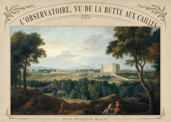 Jean-François Millet L'observatoire, Vu De La Butte Aux Cailles No3 - Póster