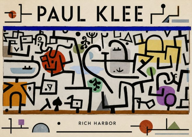 Paul Klee Rich Harbor No1 - Póster