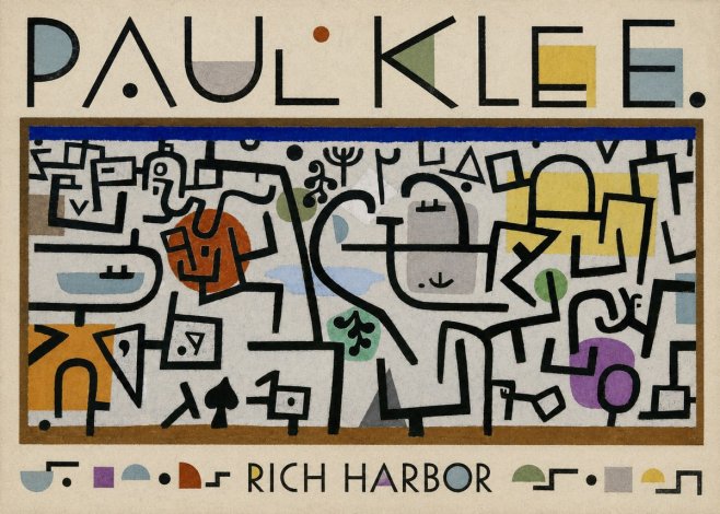 Paul Klee Rich Harbor No6 - Póster