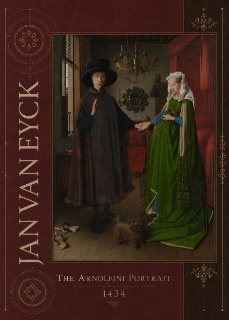 Jan van Eyck The Arnolfini Portrait III No2 - Póster