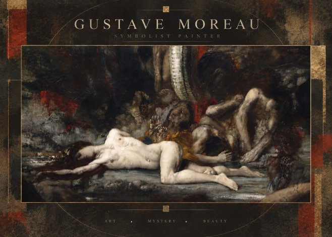 Gustave Moreau Despair No6 - Póster