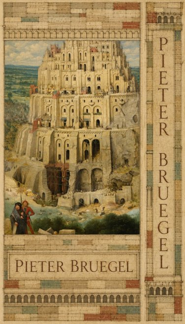 Pieter Bruegel The Tower of Babel IV No6 - Póster