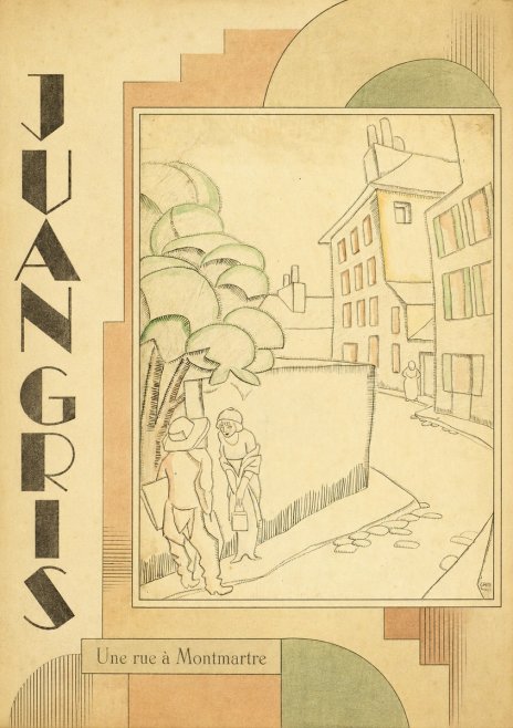 Juan Gris Une Rue À Montmartre No6 - Póster