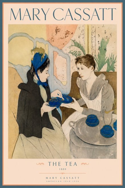 Mary Cassatt The Tea No2 - Póster
