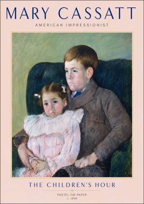 Mary Cassatt The Children's Hour No6 - Póster