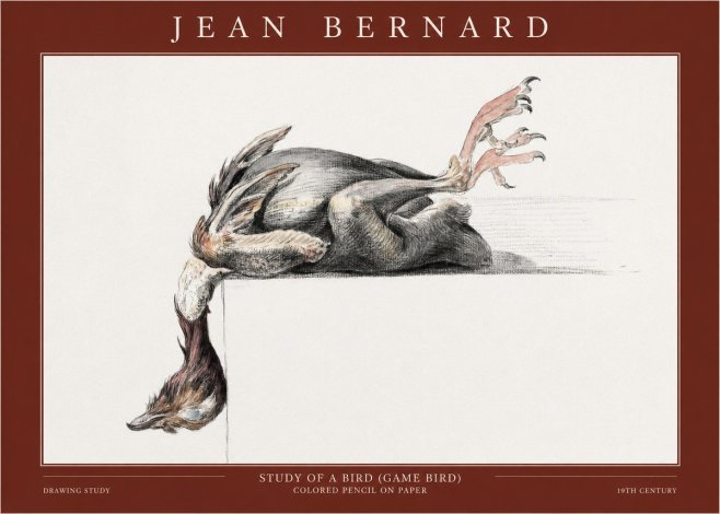 Jean Bernard Stillness No4 - Póster