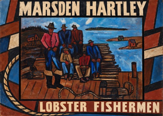 Marsden Hartley Lobster Fishermen I No3 - Póster