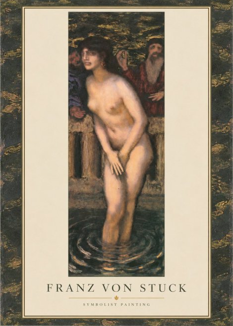 Franz von Stuck Susanna No1 - Póster