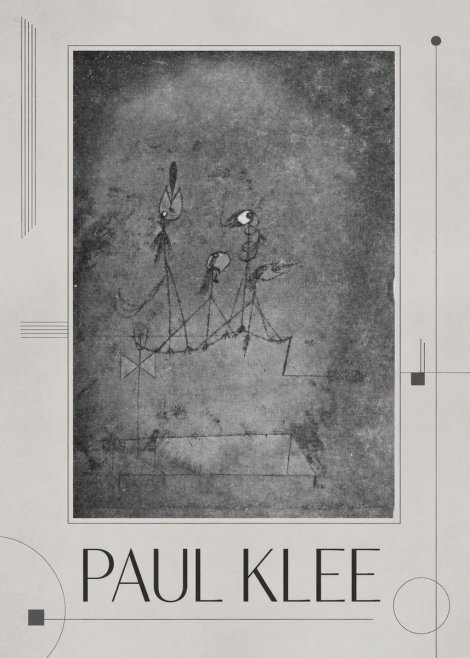 Paul Klee Group of Figures No4 - Póster