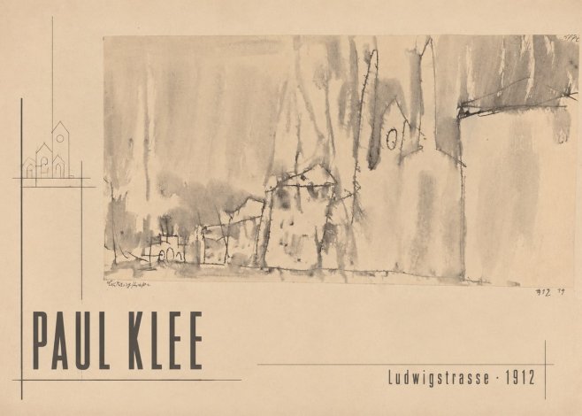 Paul Klee Ludwigstrasse No2 - Póster