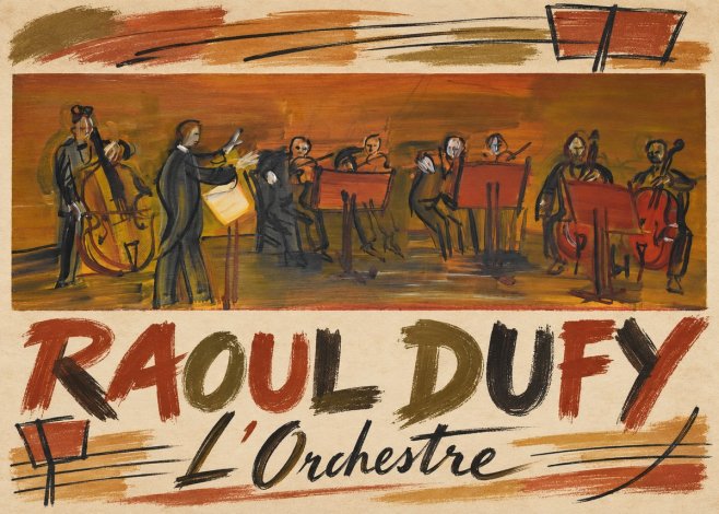 Raoul Dufy L'orchestre No3 - Póster