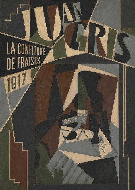 Juan Gris La Confiture De Fraises No5 - Póster