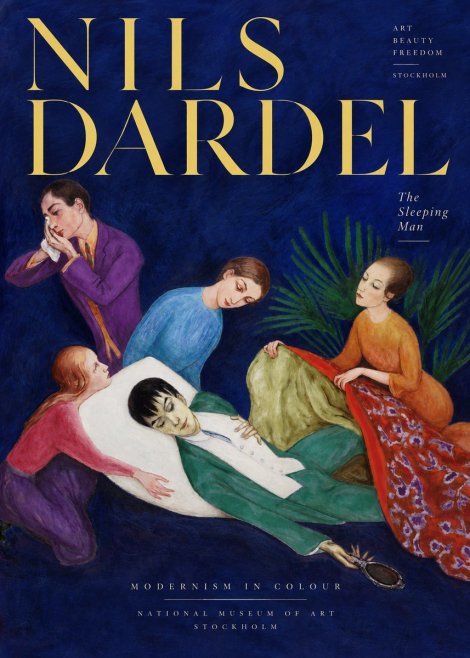 Nils Dardel The Sleeping Man No3 - Póster
