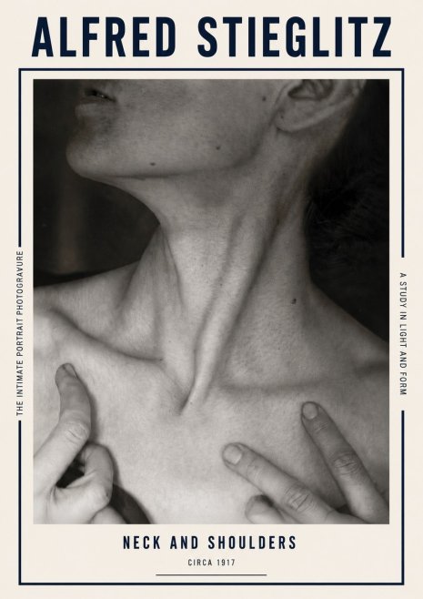 Alfred Stieglitz Neck and Shoulders No5 - Póster