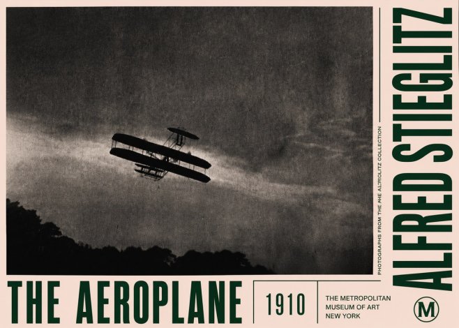 Alfred Stieglitz The Aeroplane No4 - Póster