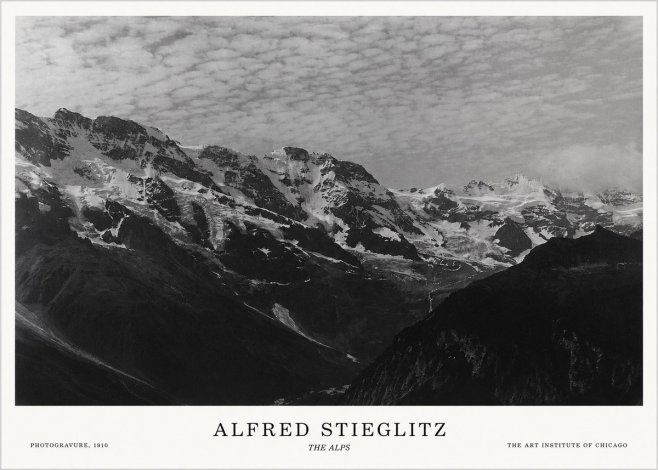 Alfred Stieglitz The Alps No1 - Póster