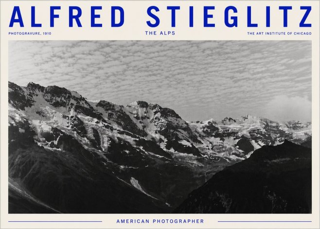 Alfred Stieglitz The Alps No5 - Póster