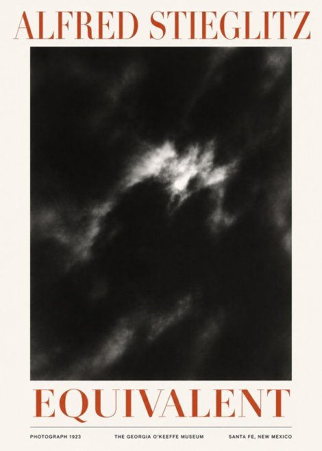 Alfred Stieglitz Equivalent IV No5 - Póster