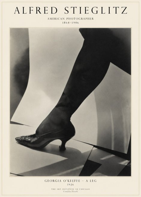 Alfred Stieglitz Georgia O'keeffe – a Leg No1 - Póster