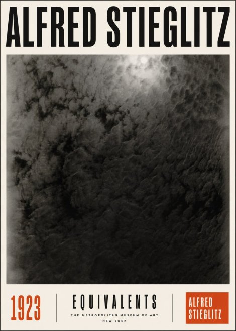 Alfred Stieglitz Equivalents IV No4 - Póster