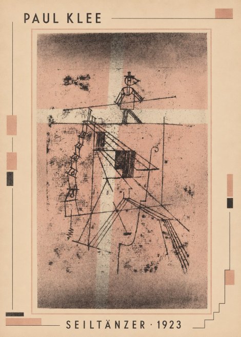Paul Klee Seiltänzer III No3 - Póster