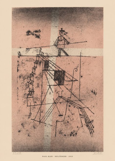 Paul Klee Seiltänzer III No6 - Póster