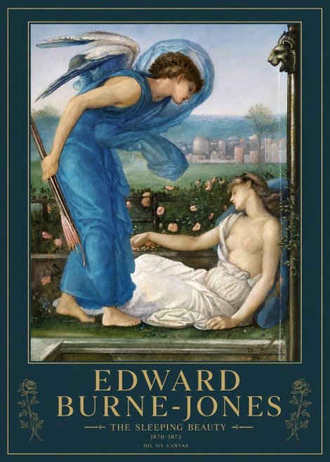 Edward Burne-Jones The Sleeping Beauty No2 - Póster