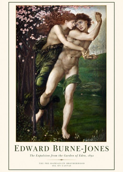 Edward Burne-Jones Springtime and the Spring No6 - Póster