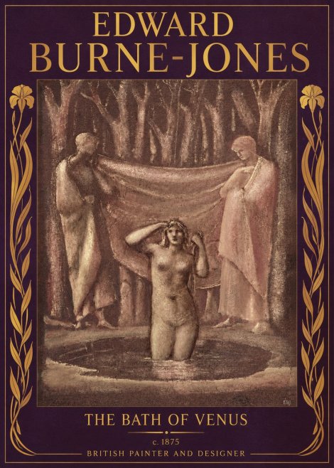 Edward Burne-Jones The Bath of Venus No2 - Póster