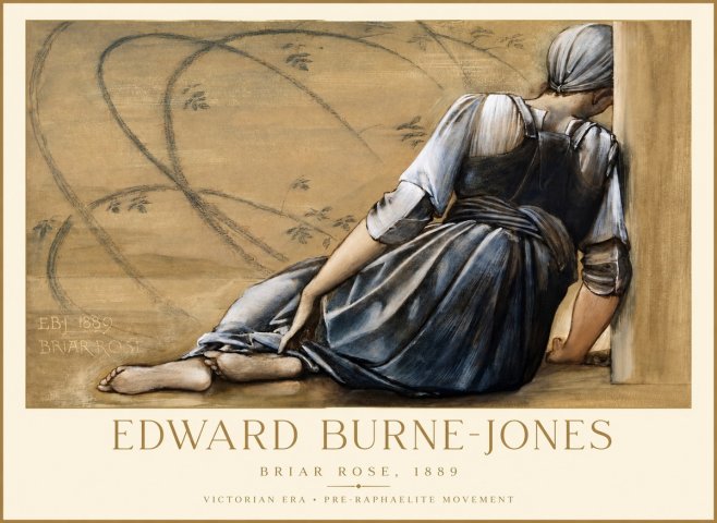 Edward Burne-Jones Briar Rose No1 - Póster