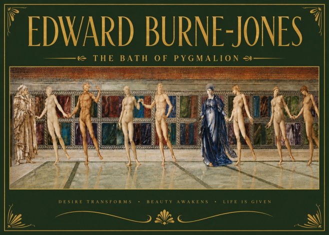 Edward Burne-Jones The Bath of Pygmalion No6 - Póster