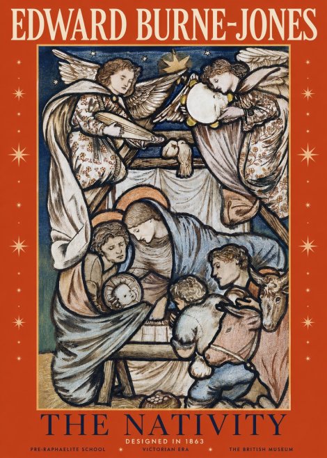 Edward Burne-Jones The Nativity No2 - Póster