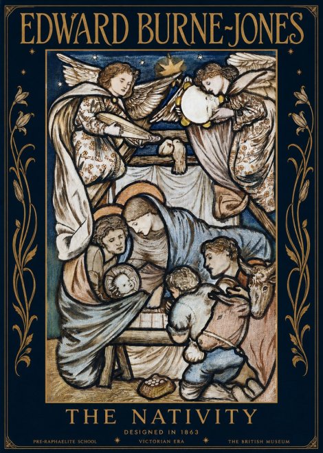 Edward Burne-Jones The Nativity No3 - Póster