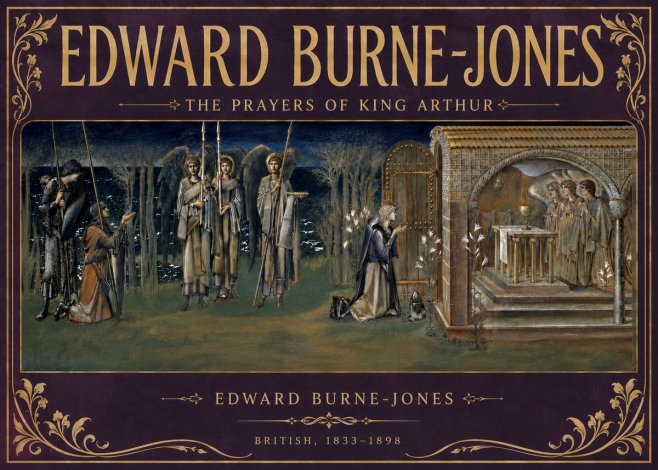 Edward Burne-Jones The Prayers of King Arthur No5 - Póster