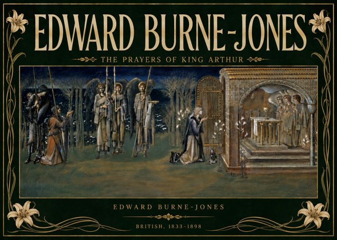 Edward Burne-Jones The Prayers of King Arthur No6 - Póster